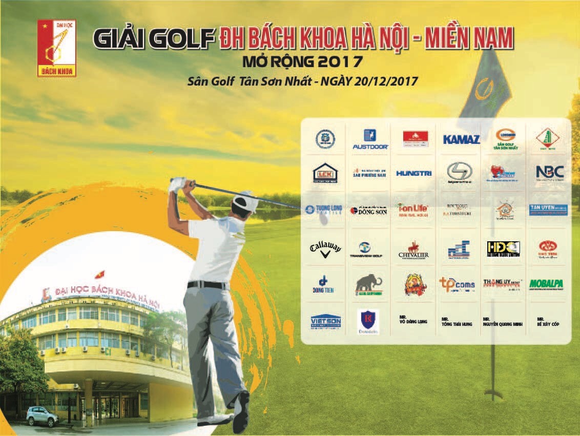 DonaKein hân hạnh là nhà tài trợ giải Golf Cựu SV Đại học Bách Khoa Hà Nội- Đà Nẵng- TP HCM